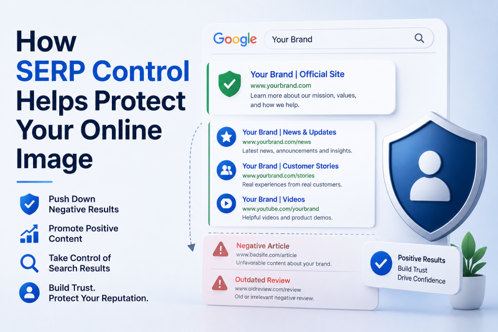 How SERP Control Helps Protect Your Online Image