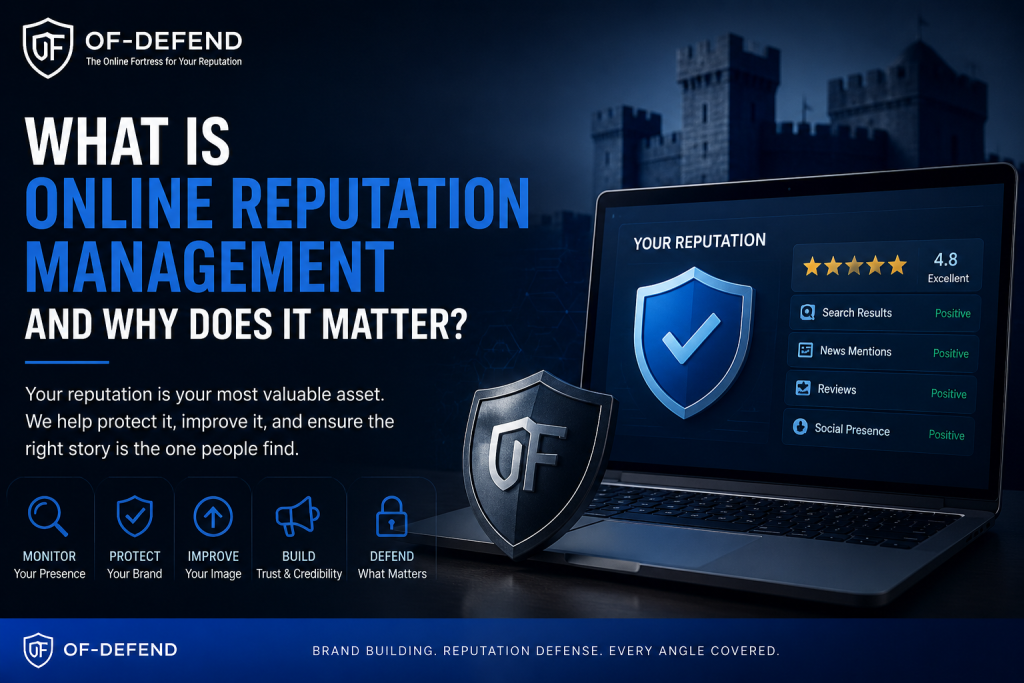 What Is Online Reputation Management and Why Does It Matter?