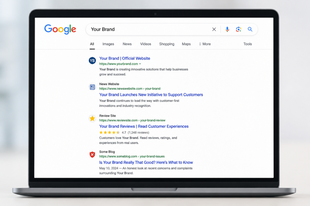 What Shows Up When People Google Your Brand?
