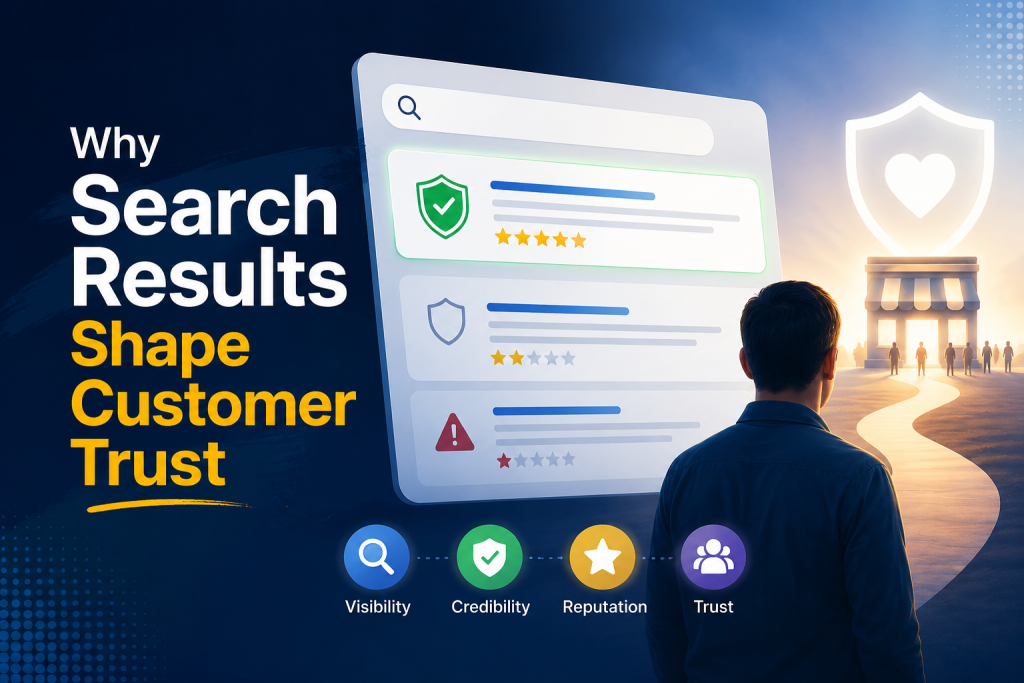 Why Search Results Shape Customer Trust