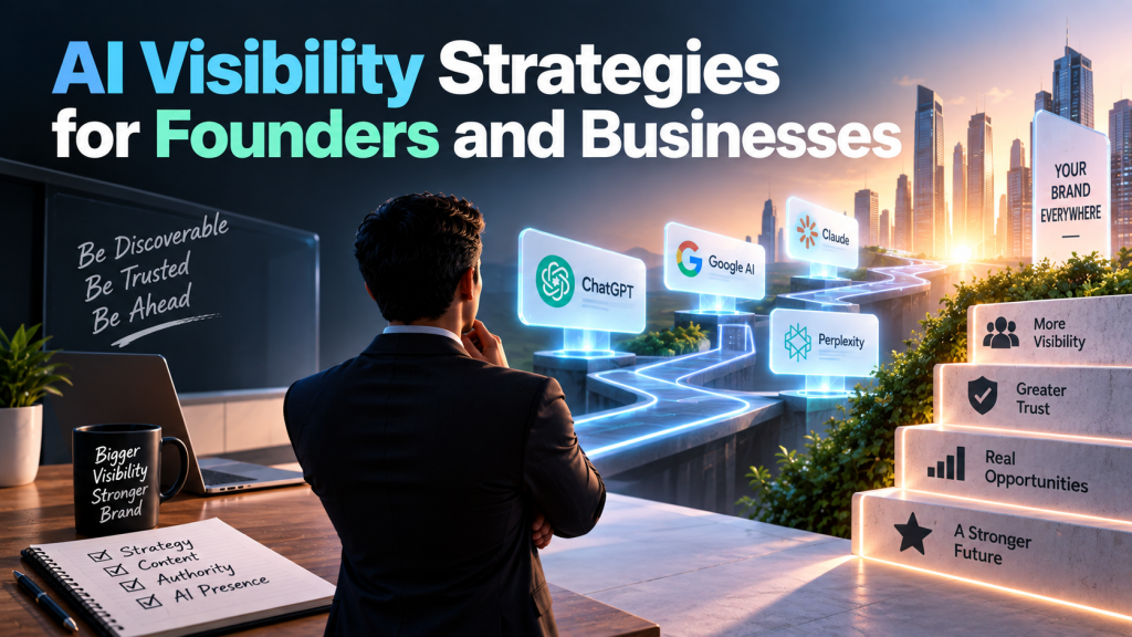 ai visibility strategies for founders and businesses