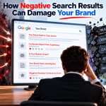how negative search results can damage your brand
