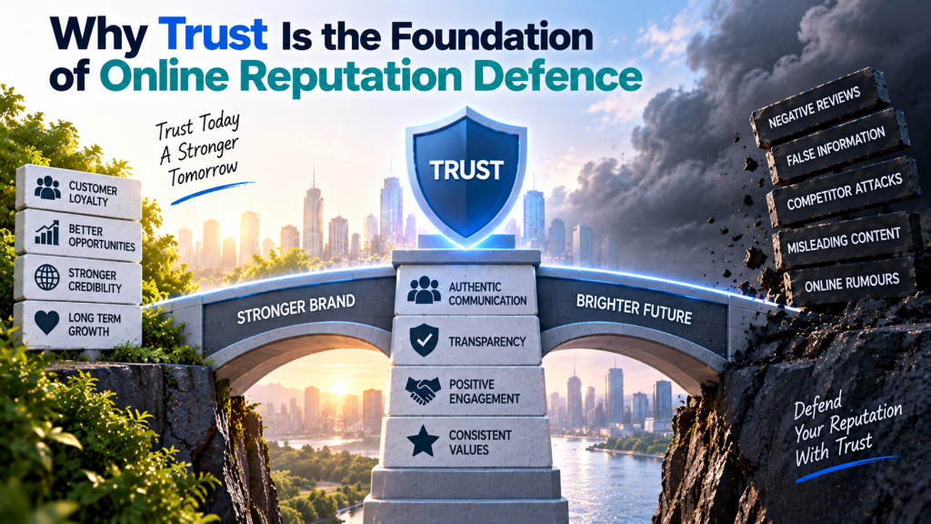 why trust is the foundation of online reputation defence