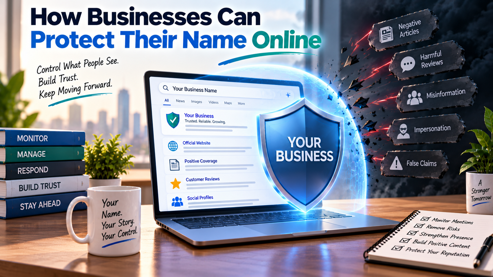 how businesses can protect their name online