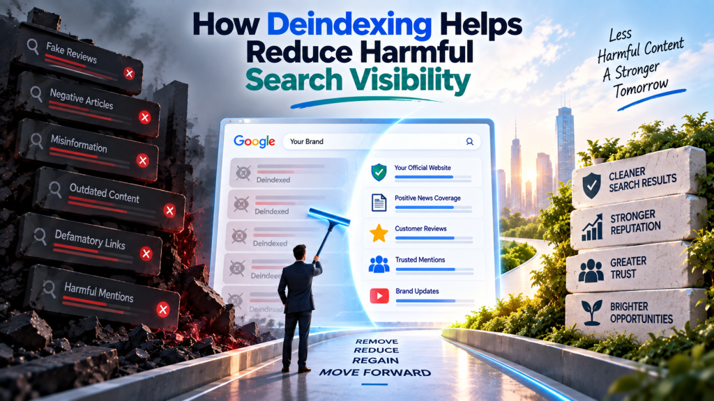 how deindexing helps reduce harmful search visibility