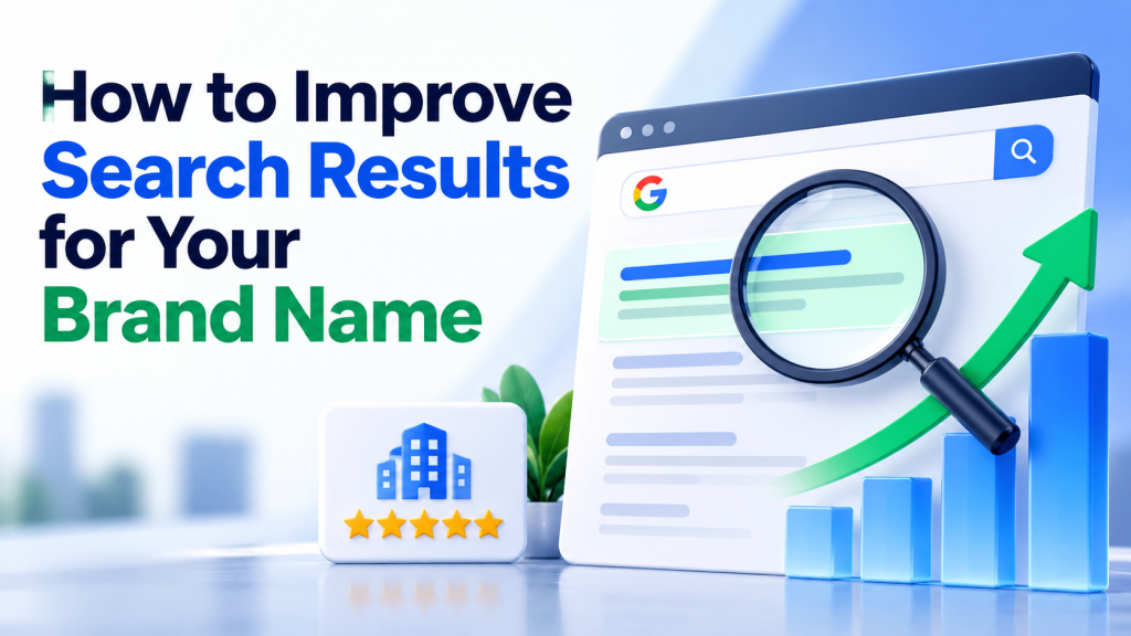 how to improve search results for your brand name