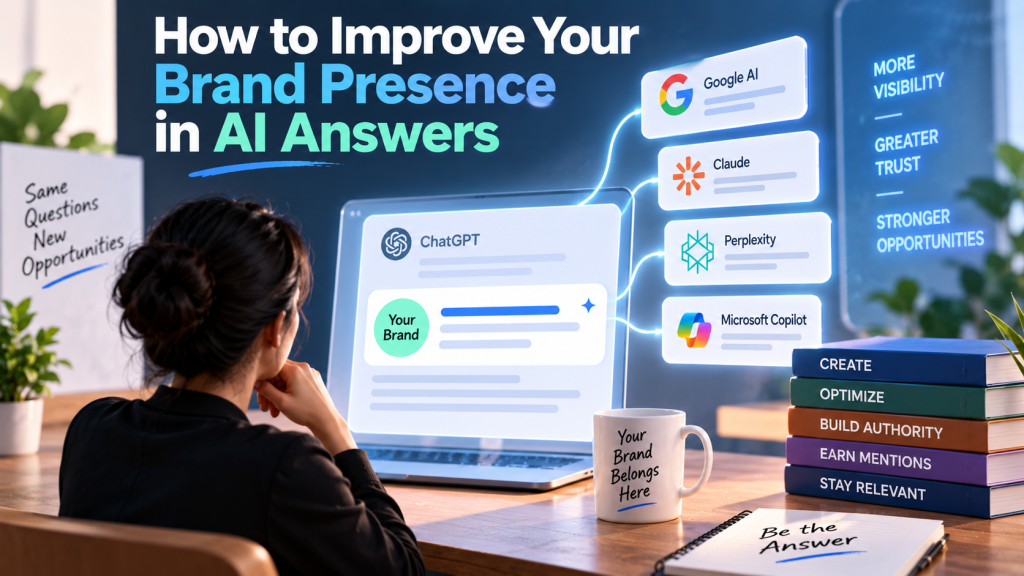 how to improve your brand presence in ai answers