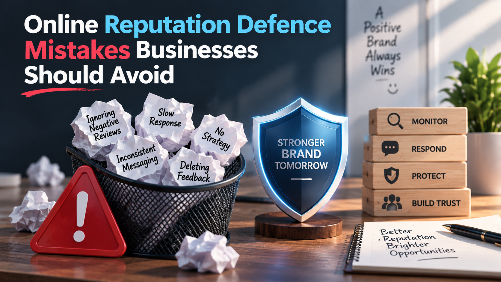 online reputation defence mistakes businesses should avoid