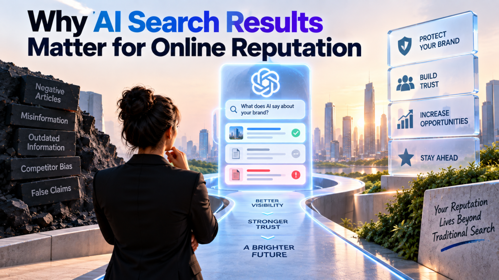 why ai search results matter for online reputation