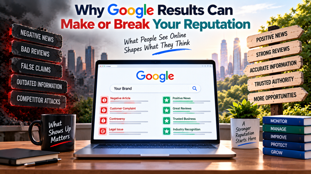 why google results can make or break your reputation
