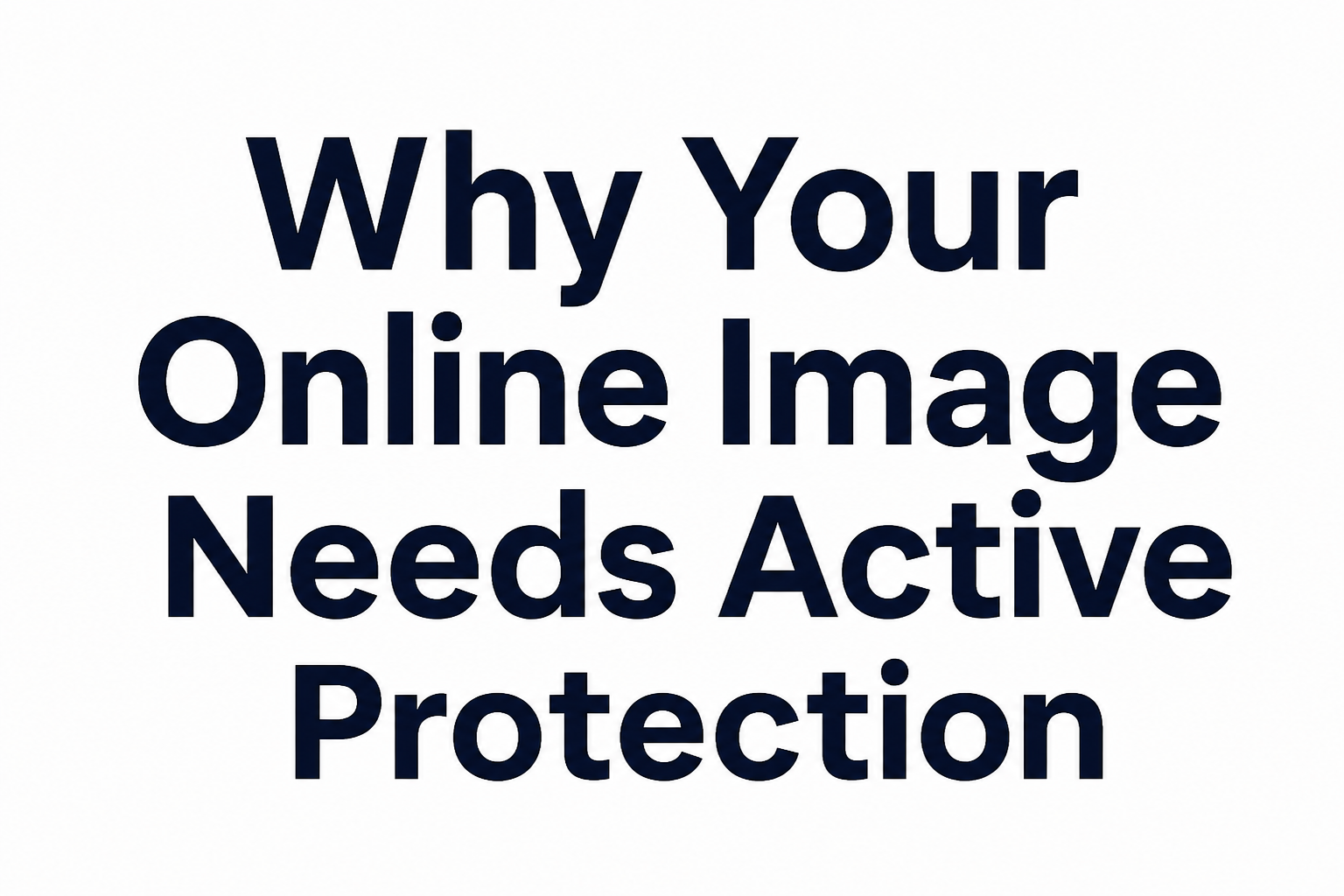 why your online image